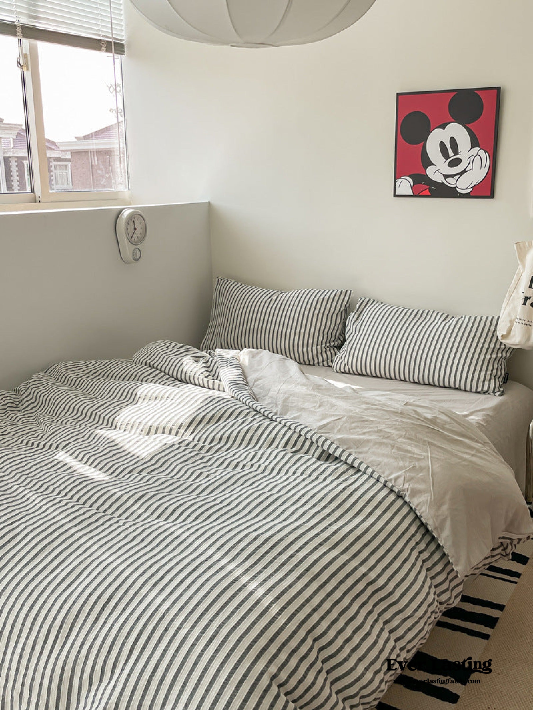 Soft Jacquard Bedding Set / Yellow Ever Lasting