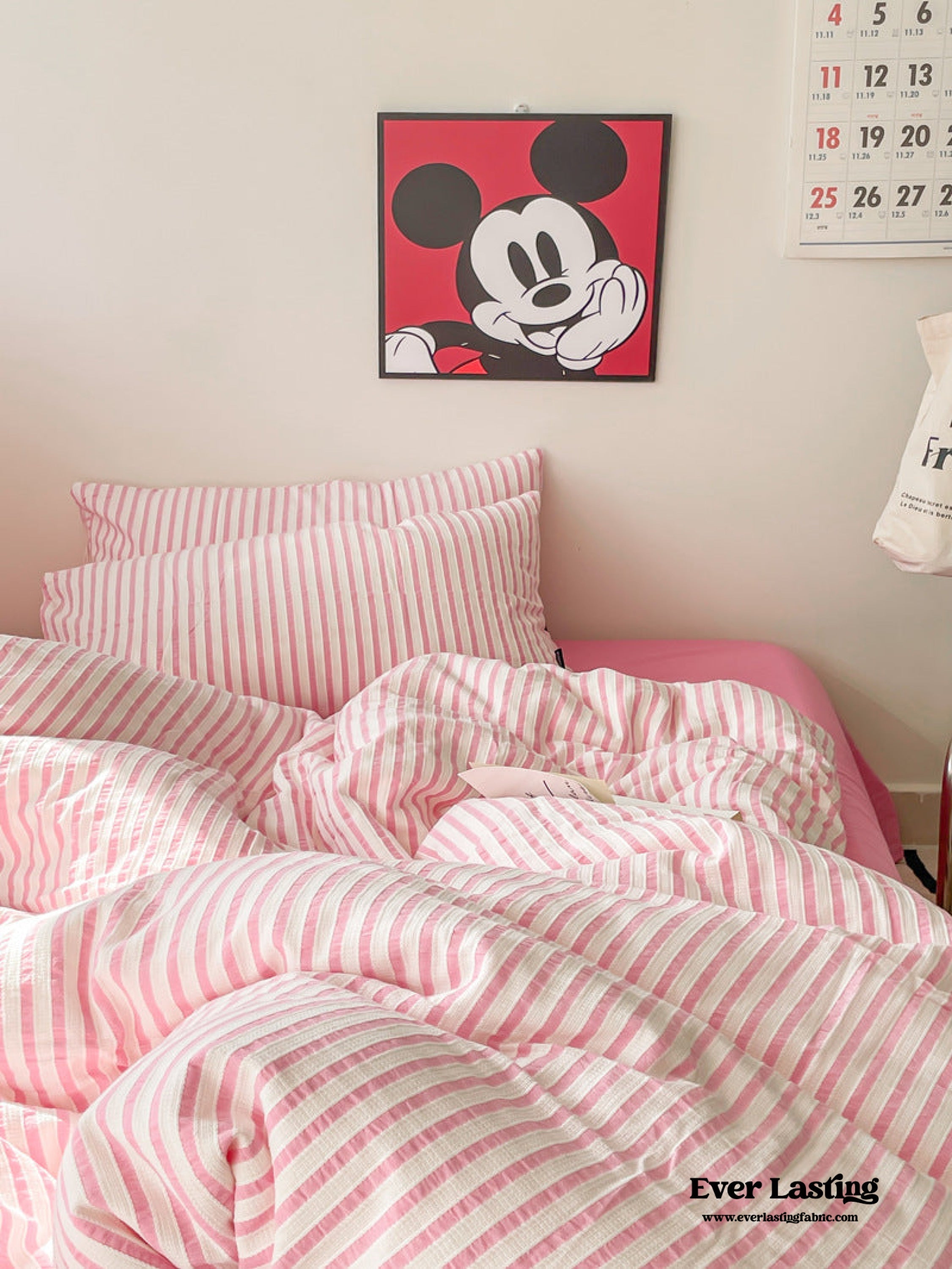 Soft Jacquard Bedding Set / Yellow Ever Lasting