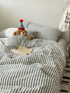 Soft Jacquard Bedding Set / Yellow Ever Lasting