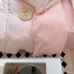 Soft Jacquard Bedding Set / Yellow Ever Lasting