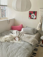 Soft Jacquard Bedding Set / Yellow Ever Lasting