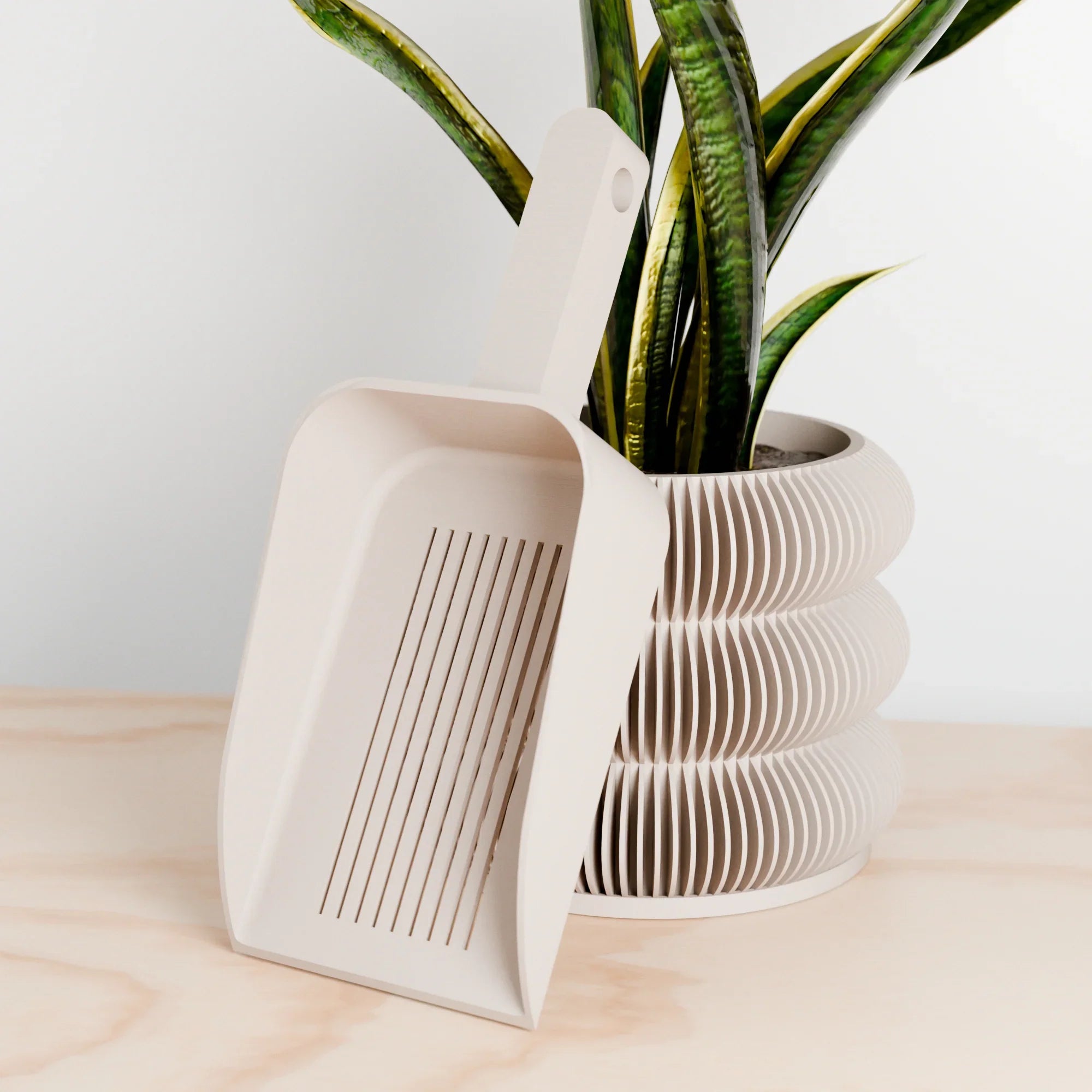 Soil Shovel, angled view - House Of Avana