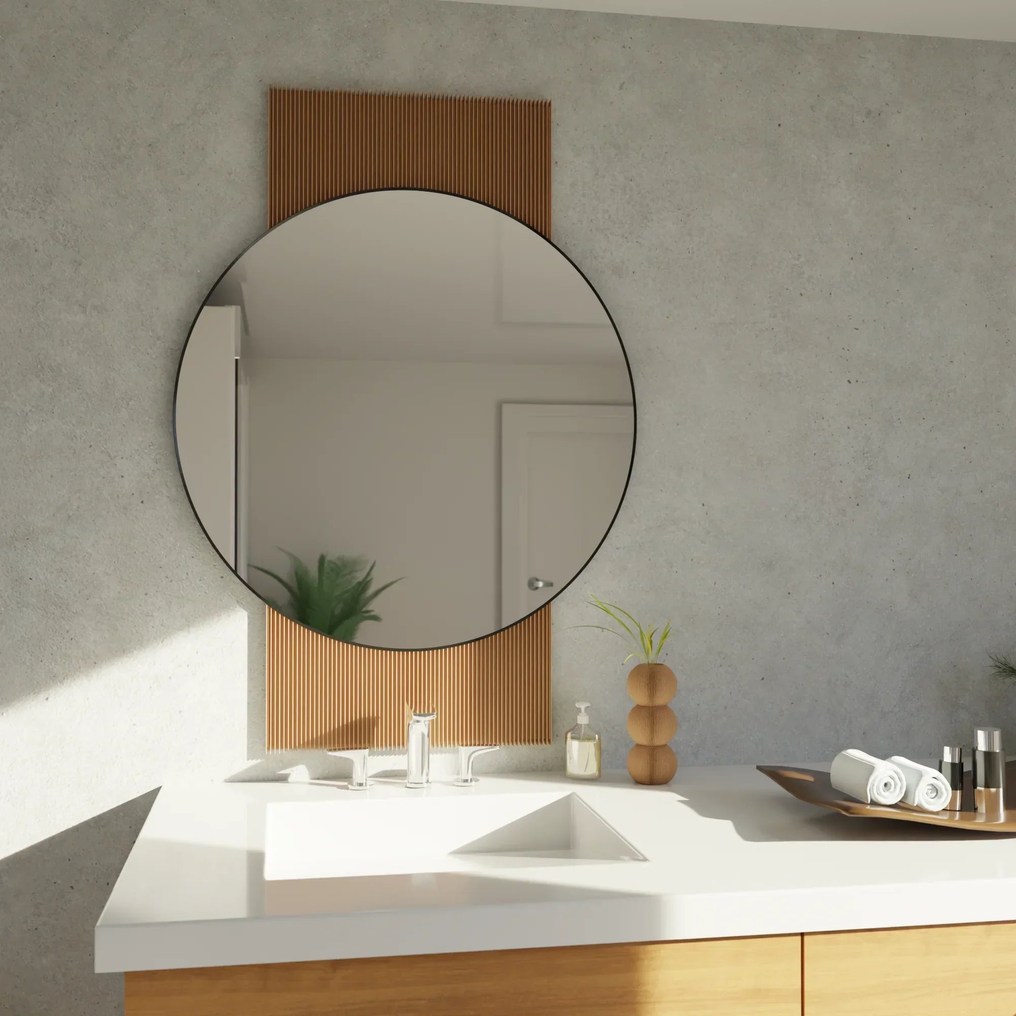 SOL Mirror Modernized Pottery