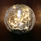 1/2/4 Sets Of Garden Solar Lights, Cracked Glass Bulb LED Outdoor Decorative Lights, Solar Floor Lights, Garden Landscape Lawn Lights, IP44 Waterproof And Durable, Suitable For Courtyards, Lawns And Gardens And Universal Holi House Of Avana