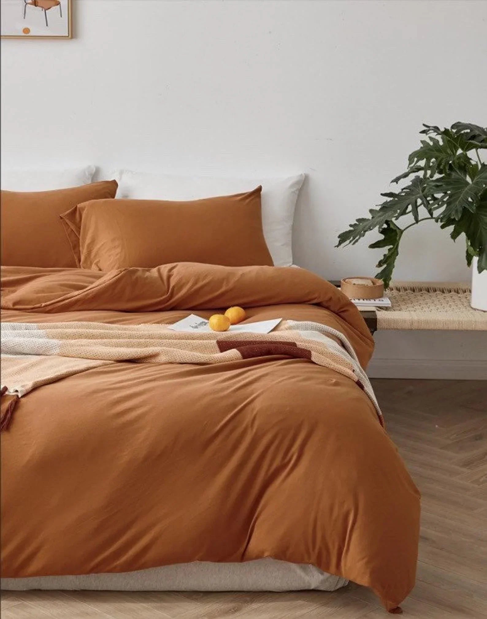 Solid Bedding Set / Forest Green Ever Lasting