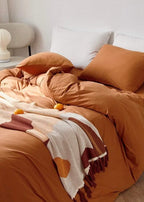 Solid Bedding Set / Forest Green Ever Lasting