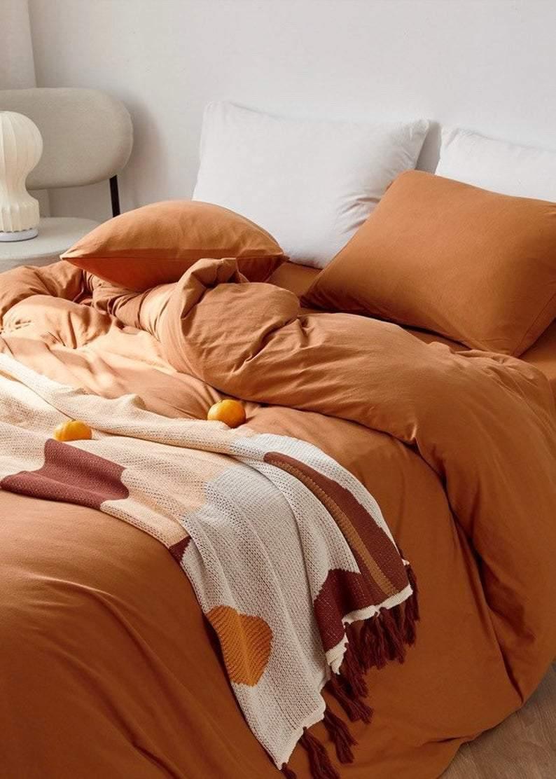 Solid Bedding Set / Forest Green Ever Lasting