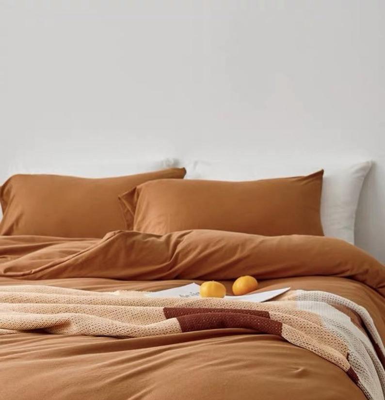 Solid Bedding Set / Forest Green Ever Lasting