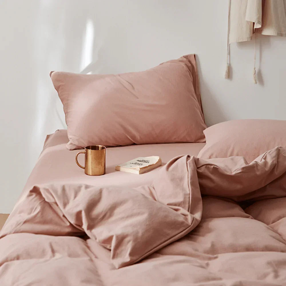 Solid Bedding Set / Forest Green Ever Lasting