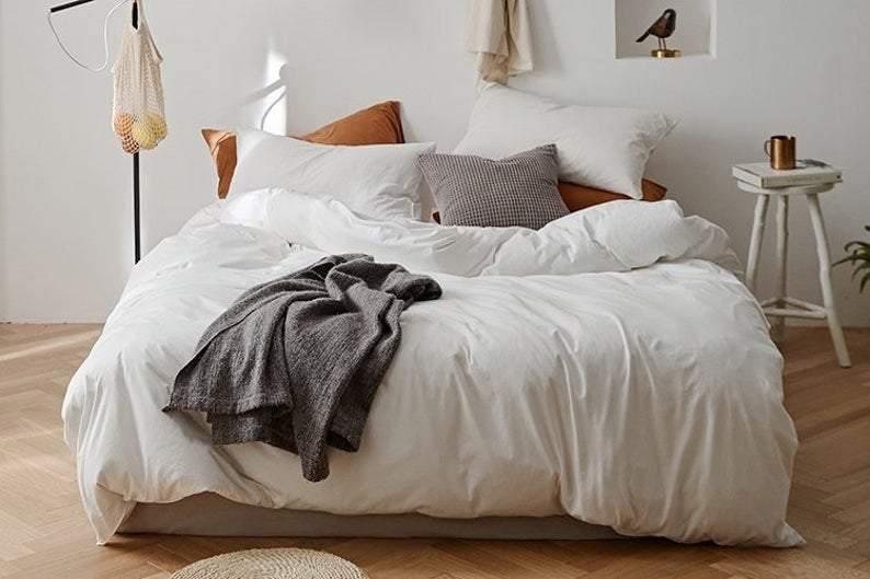 Solid Bedding Set / Forest Green Ever Lasting