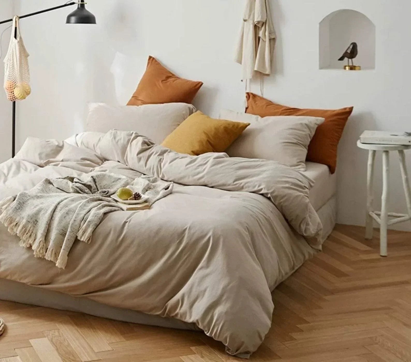 Solid Bedding Set / Forest Green Ever Lasting