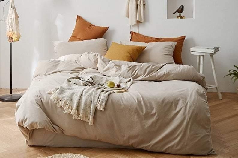 Solid Bedding Set / Forest Green Ever Lasting