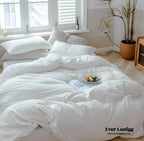 Solid Bedding Set / Pumpkin Orange Ever Lasting