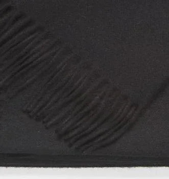 Solid Color Alpaca Throw