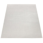 Solid Outdoor Rug for Patio or Balcony weatherproof in Mottled Cream RugYourHome