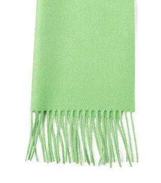Solid Weave Brushed Alpaca Scarf
