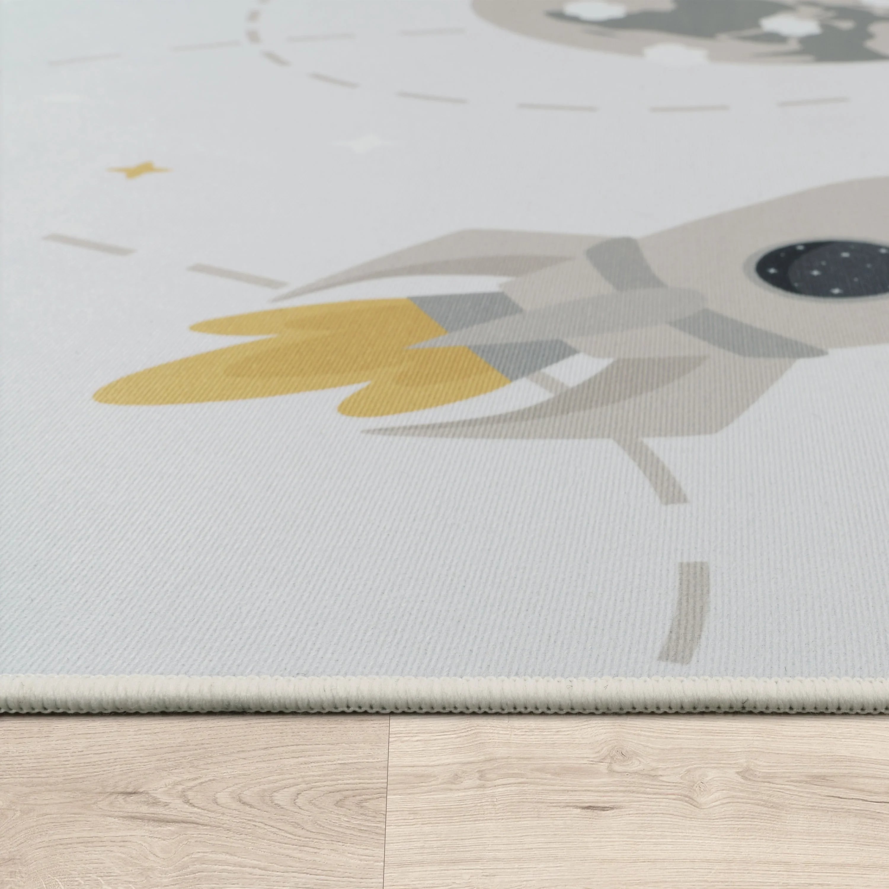 Play Rug Neil with Rockets Planets and Stars RugYourHome