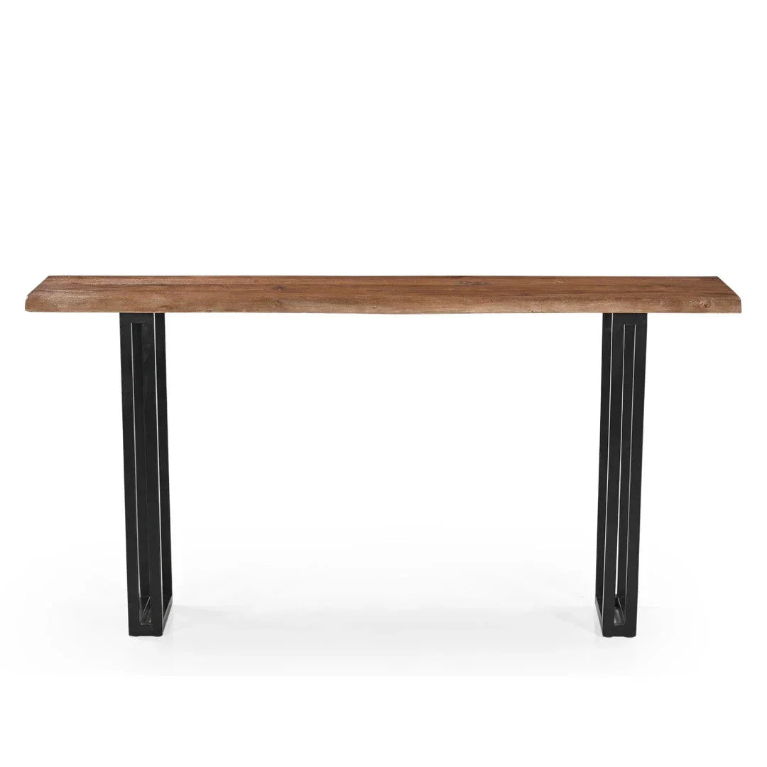 Sparrow Solid Wood Console Table - Brown