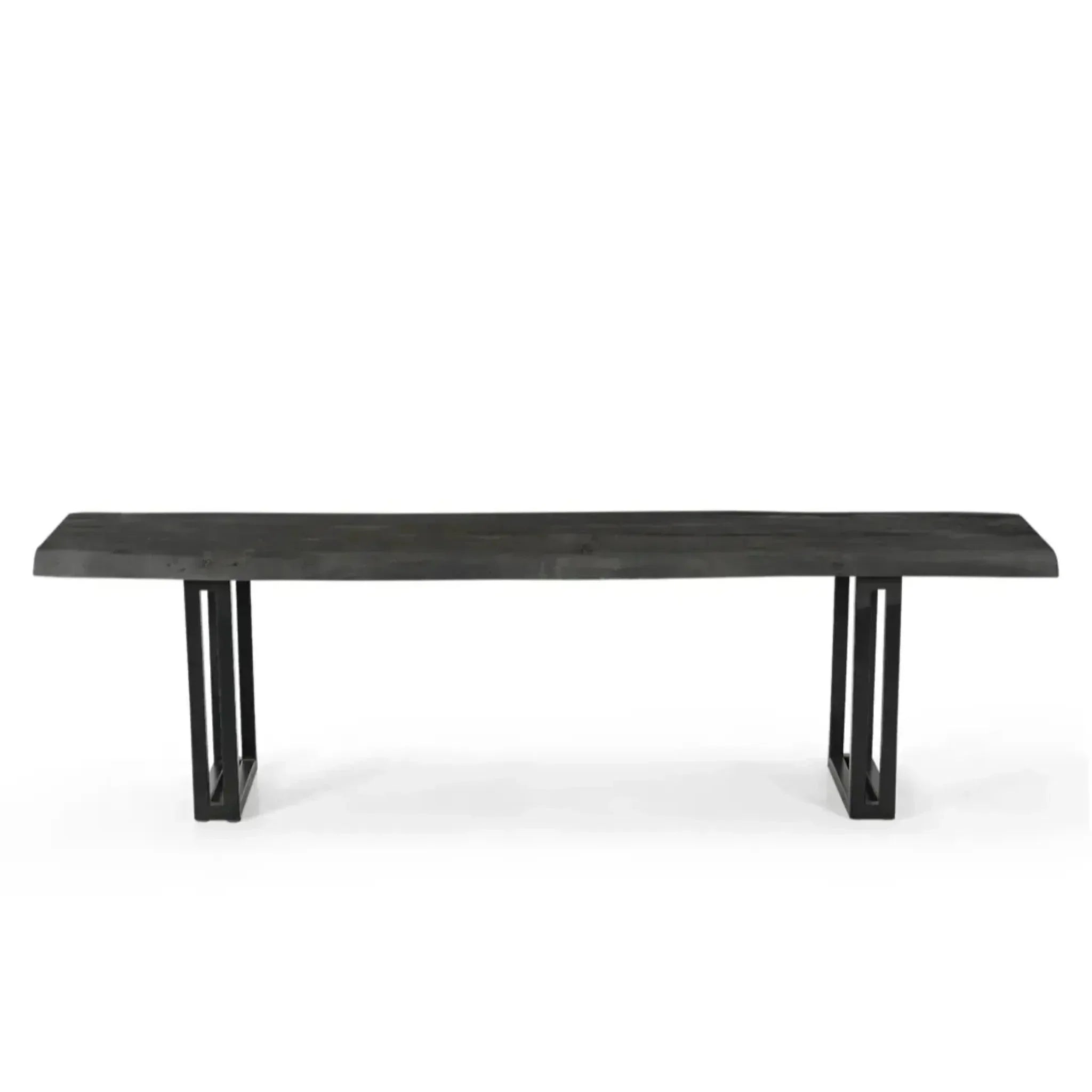 Sparrow Solid Wood Dining Bench - Gray