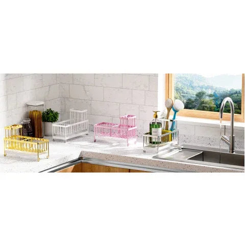 Sponge Holder - Stainless Steel Black
