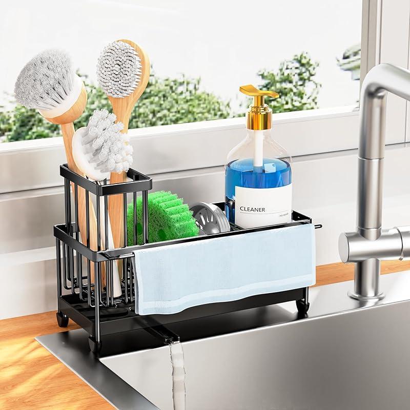 Sponge Holder - Stainless Steel Black