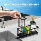 Sponge Holder - Stainless Steel Black