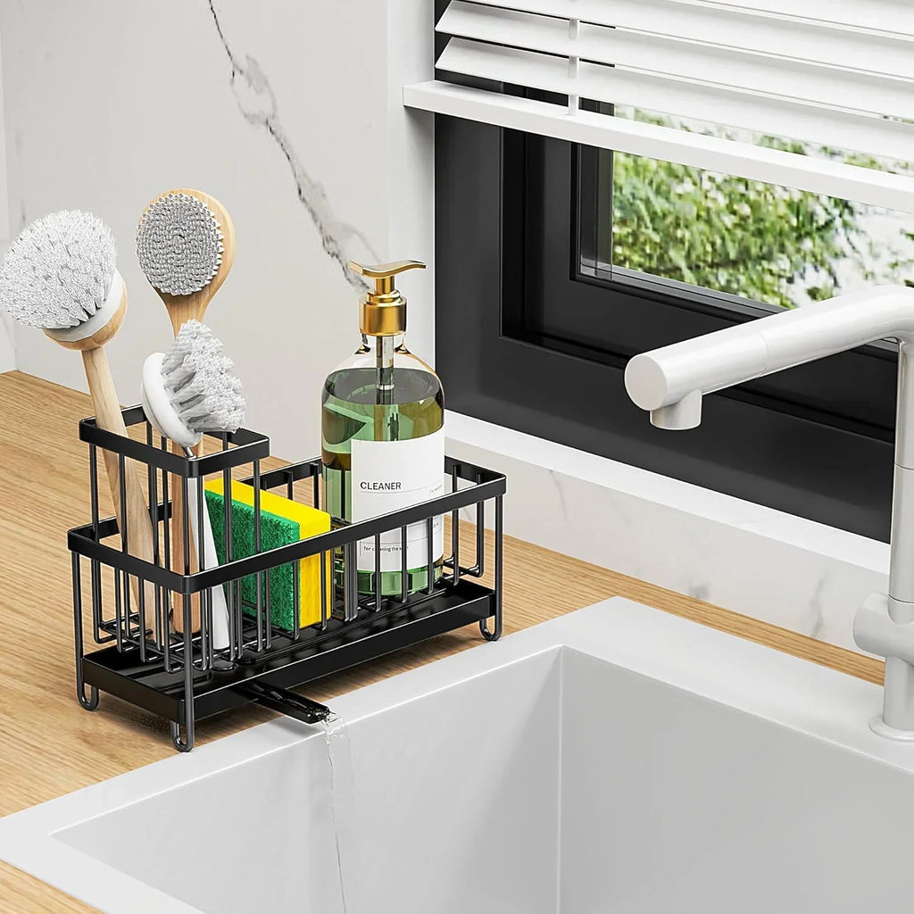 Sponge Holder - Stainless Steel Black