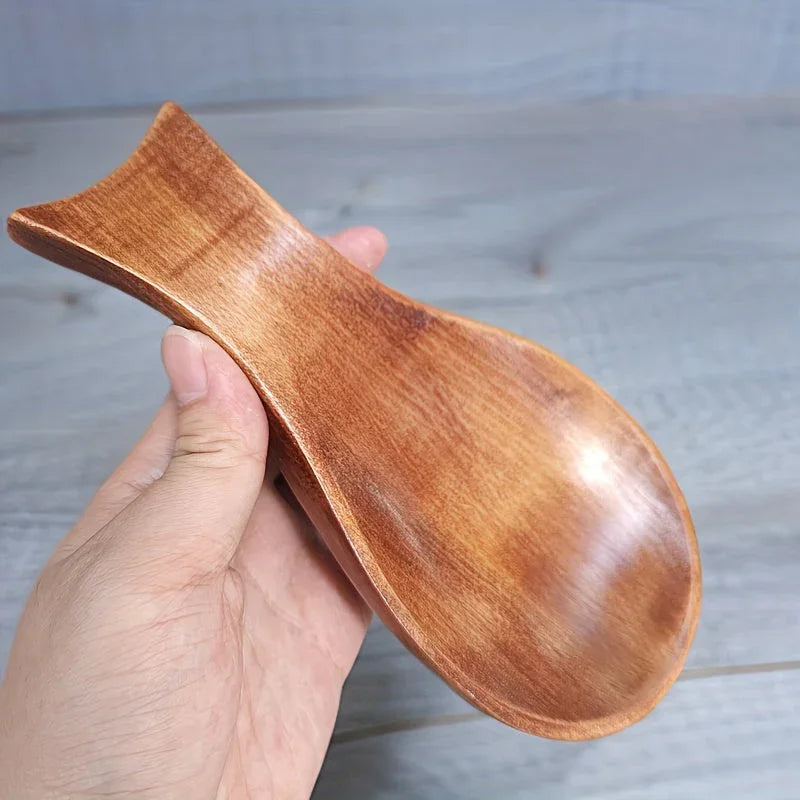 Elegant Wooden Spoon and Chopstick Holder - Modern Kitchen Organizer for Soup Spoons, Forks & Utensils,... - House Of Avana [[SKU:HOA-KAC-409]]