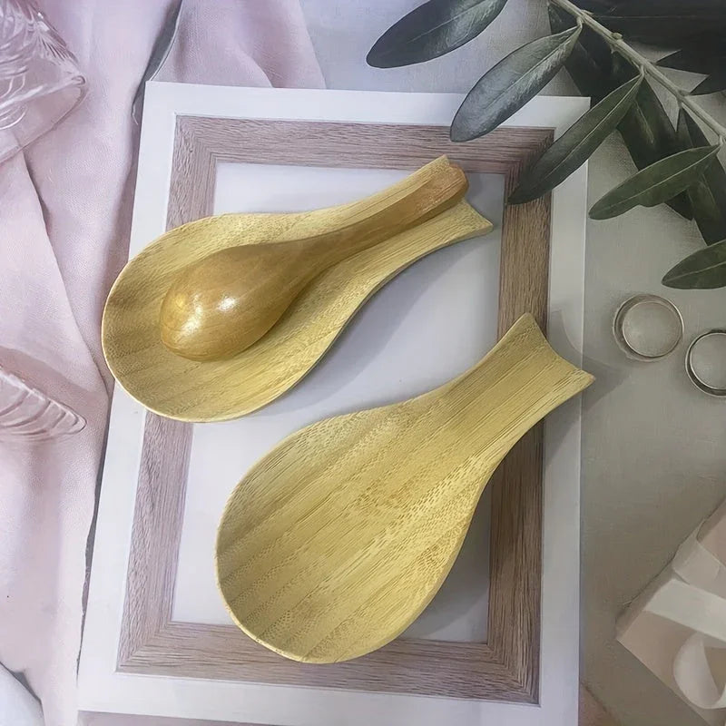 Elegant Wooden Spoon and Chopstick Holder - Modern Kitchen Organizer for Soup Spoons, Forks & Utensils,... - House Of Avana [[SKU:HOA-KAC-409]]