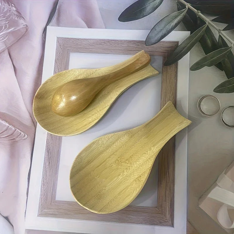 Elegant Wooden Spoon and Chopstick Holder - Modern Kitchen Organizer for Soup Spoons, Forks & Utensils,... - House Of Avana [[SKU:HOA-KAC-409]]