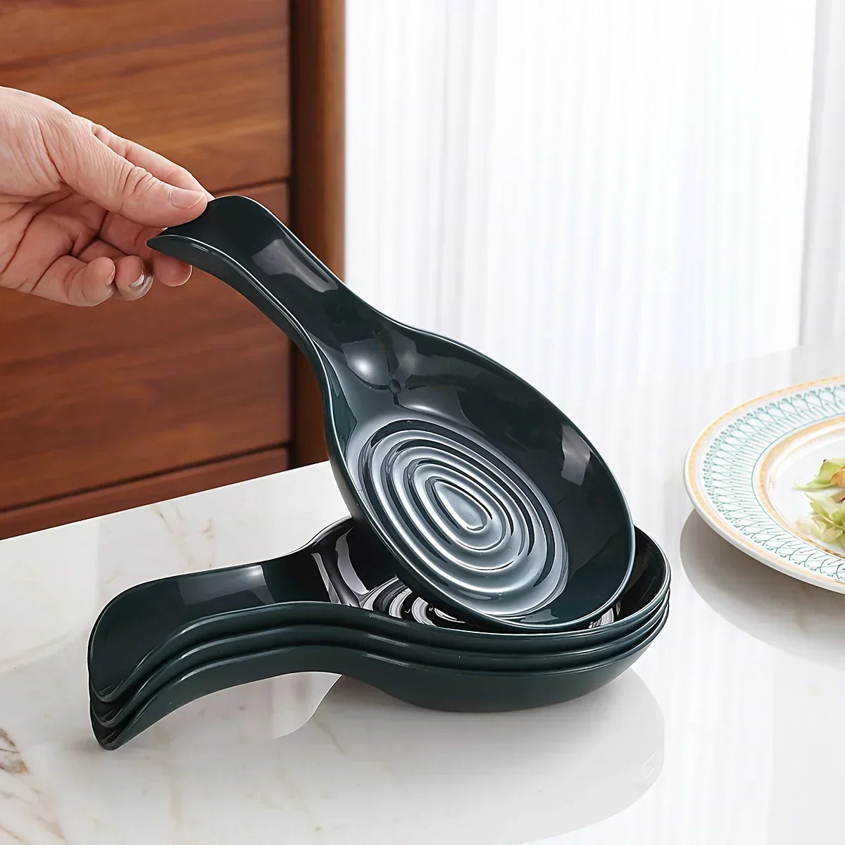 Spoon Holder - Rotating Yellow