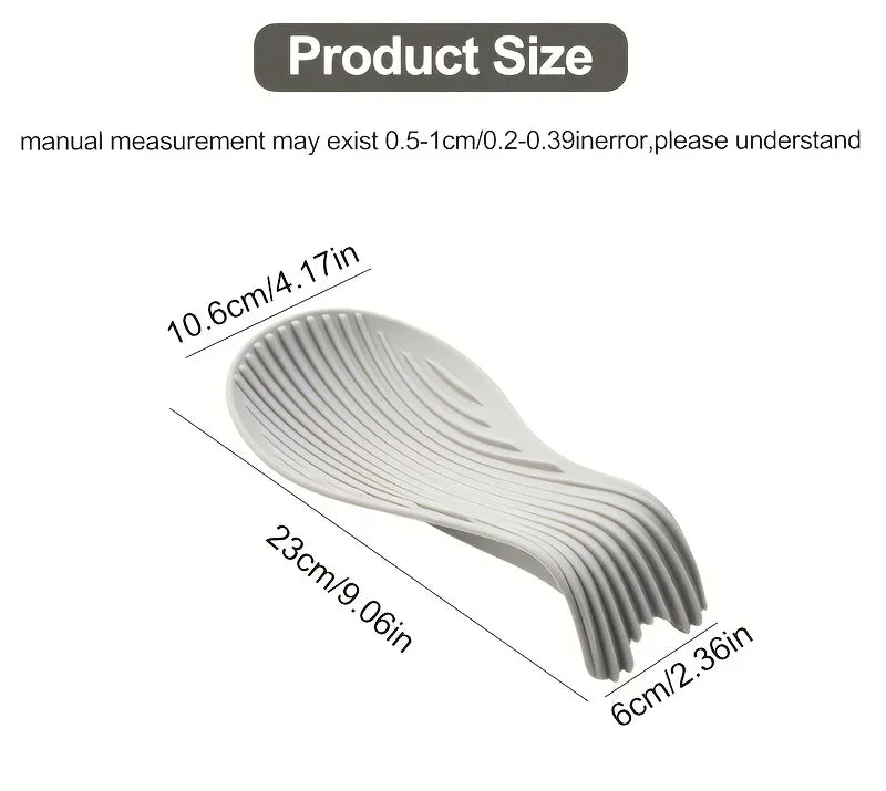 Spoon Holder - Silicone Spoon Shaped