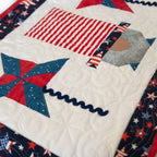 Spring Quilted Table Runner Kit Bundle - April, May, June Block Party Quilt Co