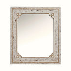 Square Wall Mirror Rustic Square Shape Mirrors Wood Wall Decor Quadrate Mirrors - House Of Avana