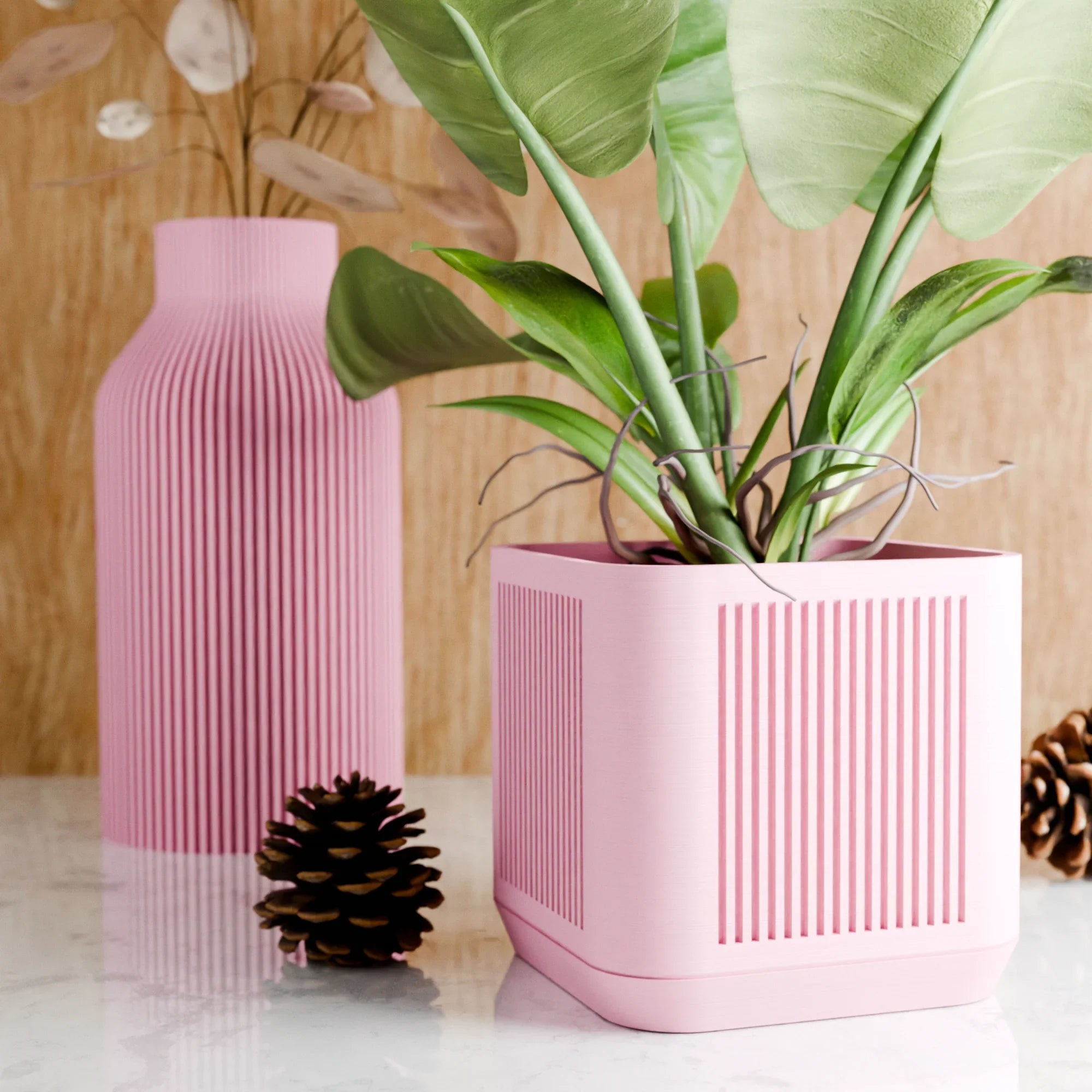 Stack Planter, angled view - House Of Avana