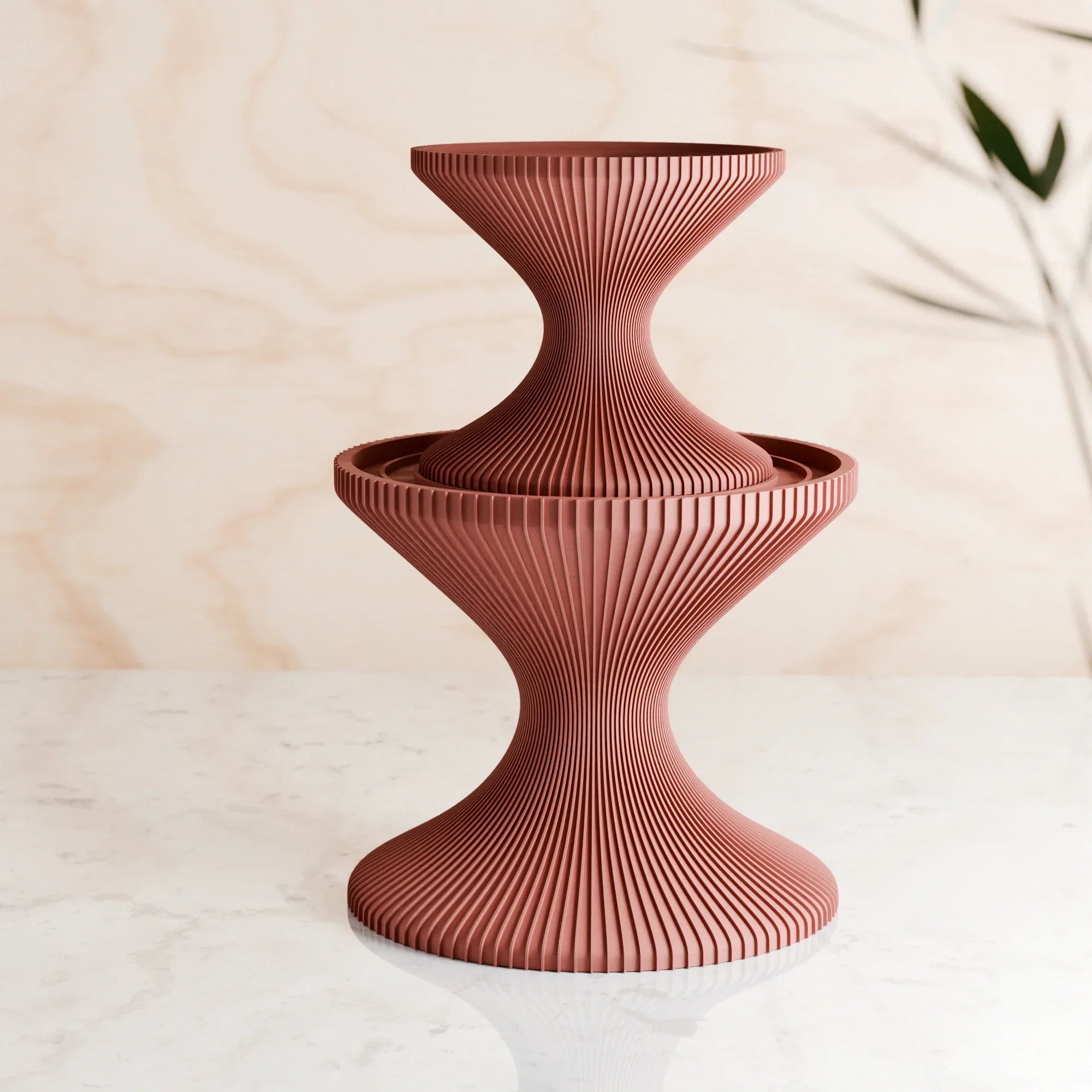 Plant Stand - Chalice, texture detail - House Of Avana