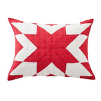 Star Patch Patchwork Cotton Quilt Set Mélange Home