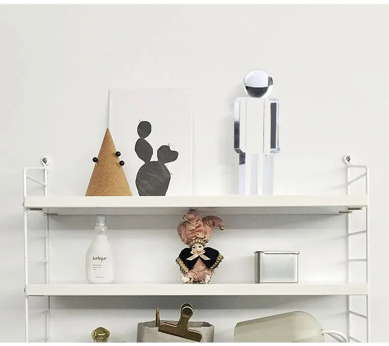 Crystal Statue - Transparent Cartoon Figure, texture detail - House Of Avana