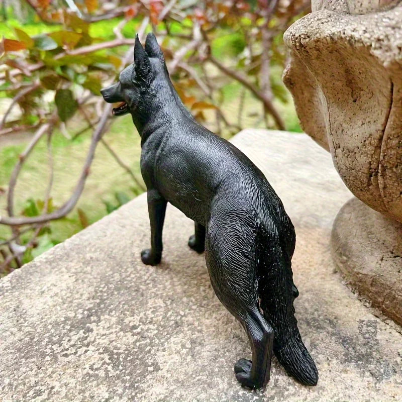 German Shepherd Statue for Realistic Military Style Decor - House Of Avana