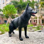German Shepherd Statue for Realistic Military Style Decor - House Of Avana