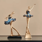 Elegant Ballet Girl Statue - House Of Avana