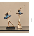 Elegant Ballet Girl Statue - House Of Avana