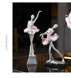 Elegant Ballet Girl Statue - House Of Avana