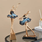 Elegant Ballet Girl Statue - House Of Avana