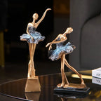 Elegant Ballet Girl Statue - House Of Avana
