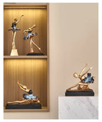 Elegant Ballet Girl Statue - House Of Avana