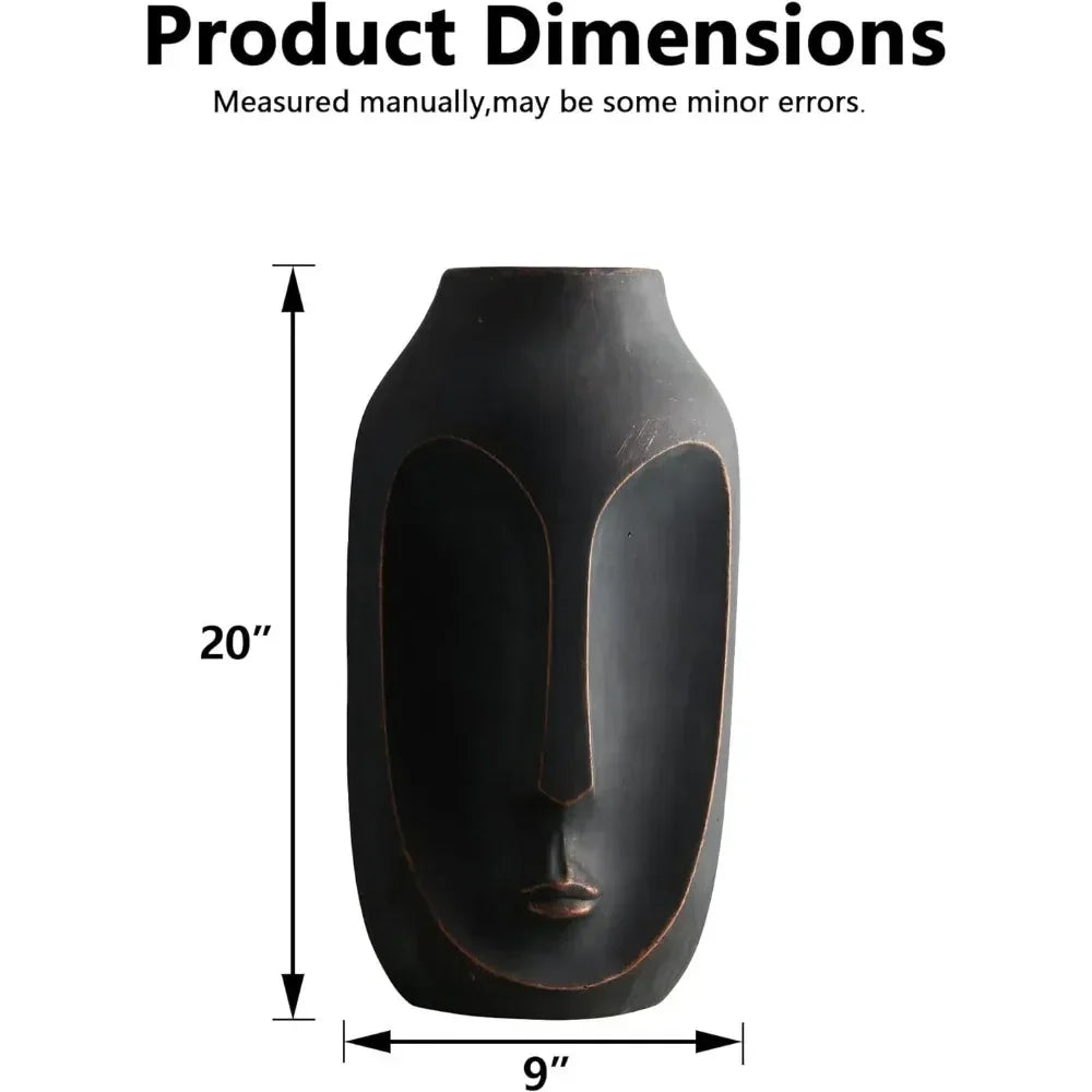 20 Inches Tall Large Statue, Garden Sculpture & Statues, Modern Art Sculpture, Artificial Stone... - House Of Avana