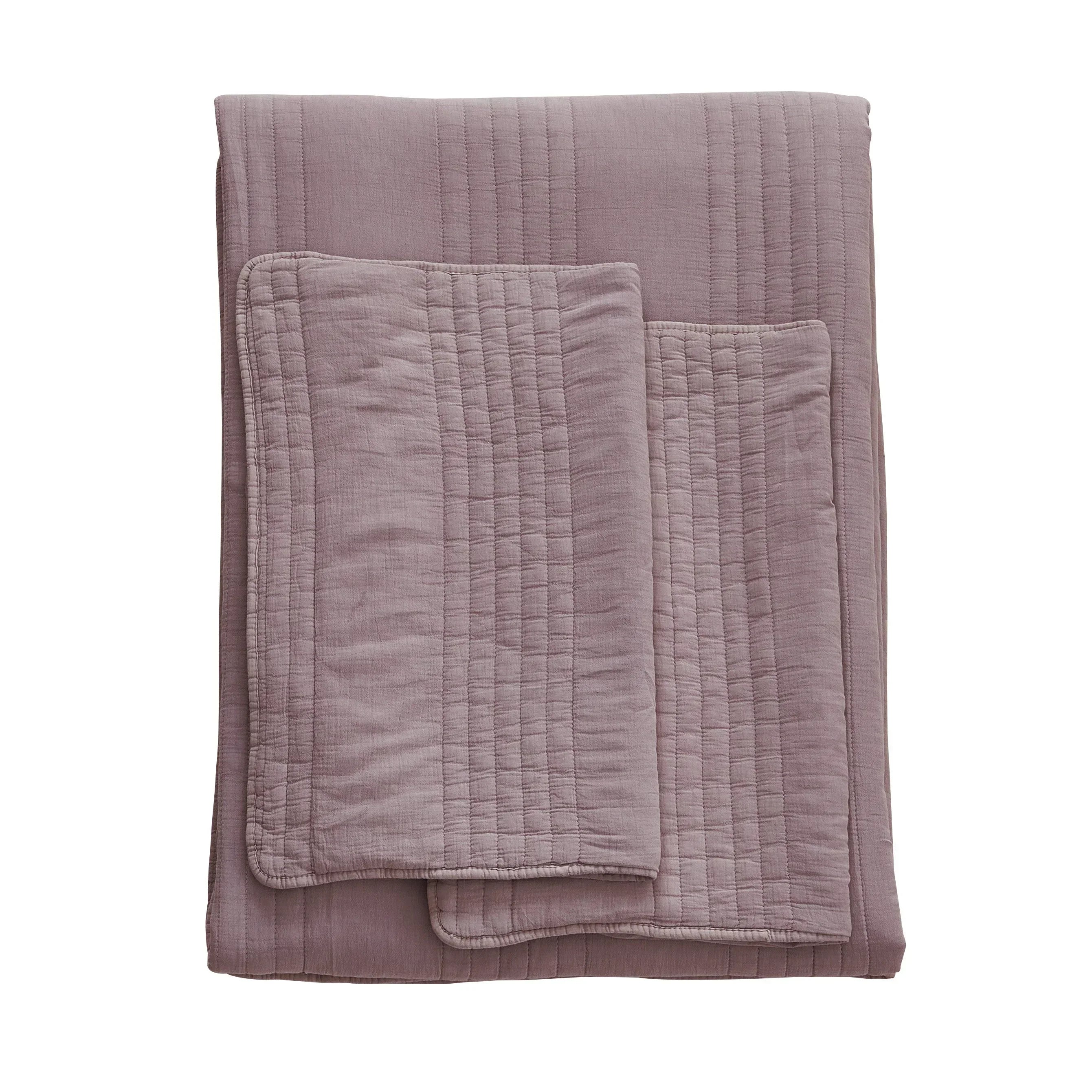 Stonewashed Cotton Quilt Set Mélange Home