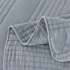 Stonewashed Cotton Quilt Set Mélange Home