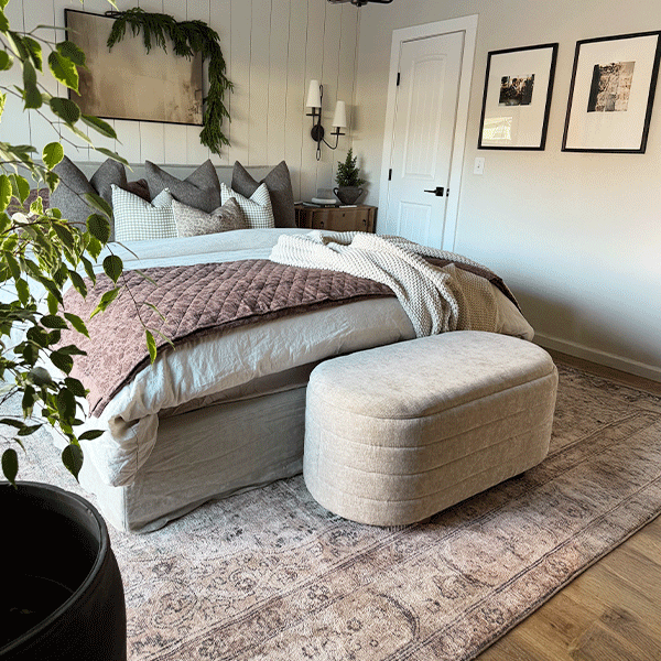 Upholstered Nesting Storage Bench, Set of 2 Decor Steals